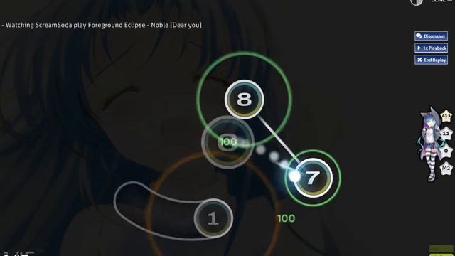 osu! Foreground Eclipse - Noble смотреть онлайн