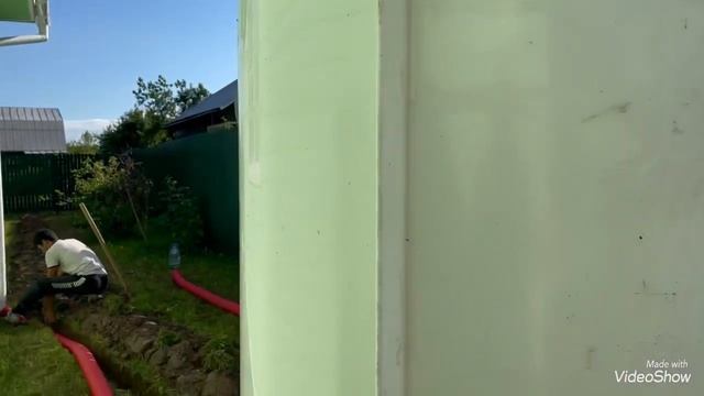 Монтаж септика Волгарь 5 Емк и отвод воды из участка смотреть онлайн