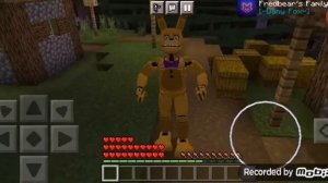 ЗАЛЕЗ В КОСТЮМ СПРИНГБОННИ В МАЙНКРАФТ ПЕ