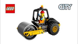 LEGO City  60401  Construction Steamroller  SPEED BUILD