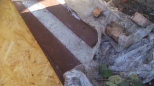 Туалет из ОСБ плиты