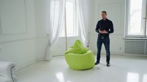 Кресло мешок груша ххл из плащевой ткани - видео обзор от Misterpufik.ru