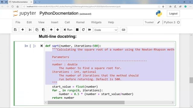Python Documentation смотреть онлайн
