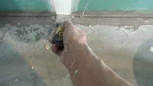 Подготовка ГКЛ к шпатлевке шпатлевкой Фуген.