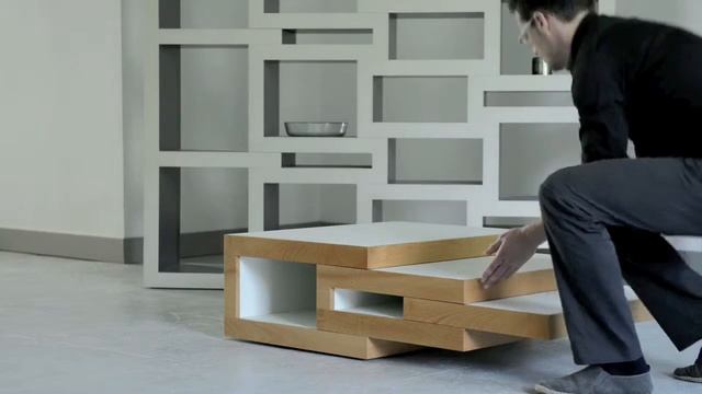 Оригинальный кофейный столик смотреть онлайн