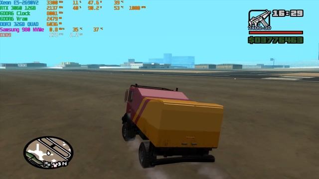 Grand Theft Auto: San Andreas 4k E5-2690v2 RTX 3060 12GB 32 GB DDR3 смотреть онлайн