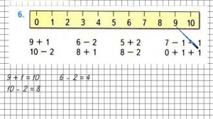 Страница 95 Задание 6 – Математика 1 класс (Моро) Часть 1