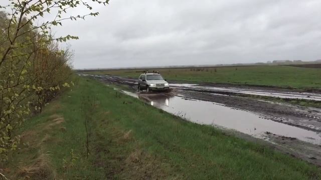 Bridgestone Dueler A/T 697 (часть 2) покатуха по грейдеру смотреть онлайн