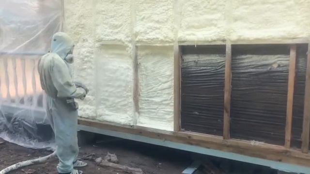 Утепляем веранду напылением ппу смотреть онлайн
