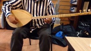 Обучаюсь игре на сазе . 2 урок