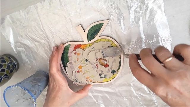 Набор мозаики Яблоко в формочке. Мастер-класс: мозаика своими руками