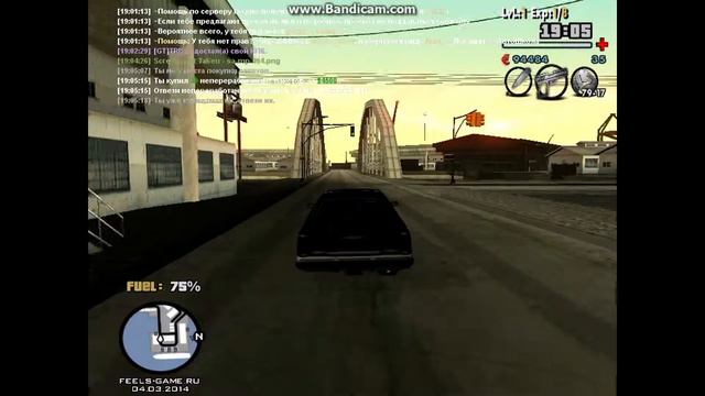 Обучение работе Гандилер на сервере Feels-GAME samp 0.3z смотреть онлайн