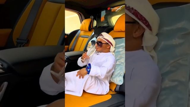 Small Sheikh Of Dubai Aziz Alasmar | small king of dubai |  #shorts