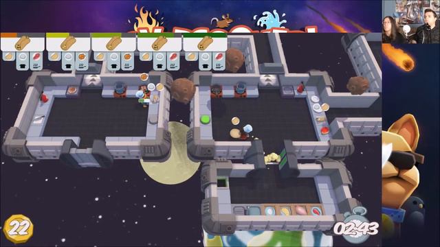 ¡ESTRELLAS Y LAVA! // OVERCOOKED COOP #7 // GAMEPLAY ESPAÑOL смотреть онлайн