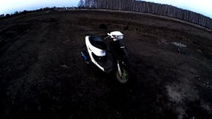 Honda dio 34 Музыка в скутере