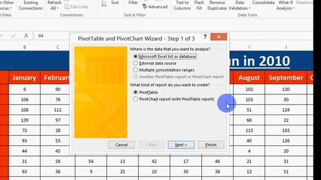 How to consolidate multiple worksheets into Pivot Table in Excel Hindi By TeachToEach