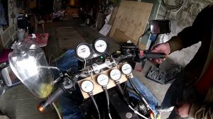 Honda Hornet 600F. Синхронизация карбюраторов.mp4