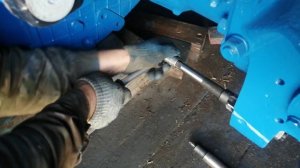 ##Т-40М. 025 серия. Восстанавливаю вал навески развёрткой Петра Костина. апрель 2022.