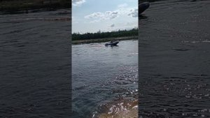 тест дистанционного управления на ПВХ лодке orca400 нд