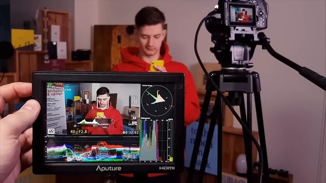 Накамерный монитор  Aputure V-screen VS-5X обзор от Фотосклад.ру смотреть онлайн