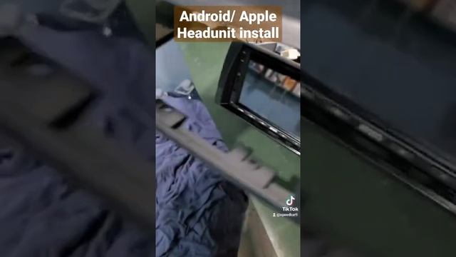 How to install a new android auto apple carplay Headunit in a Toyota Camry JBL.