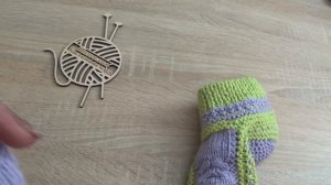 Тапочки бесшовные на девочку 7- 8 лет