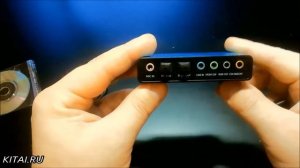 Внешняя Звуковая Карта. Звуковая Карта USB / External sound card. Sound Card # 90
