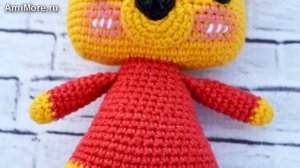 Амигуруми: схема Винни Пуха. Игрушки вязанные крючком. Free crochet patterns. Free crochet patterns