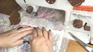 Коврик под ёлку   #коврикподелку #лоскут #лоскутныйковрик