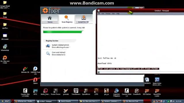 Как пользоваться программой DLL Fixer