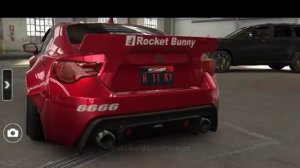 Cinematic Toyota 86 Rocket Bunny csr2