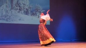 ДЕФИЛЕ ТЕАТРАЛЬНОГО КОСТЮМА СТУДЕНТОВ КОЛЛЕДЖА ИМ.  Г. П.  ВИШНЕВСКОЙ  -  РУССКИЙ КОСТЮМ