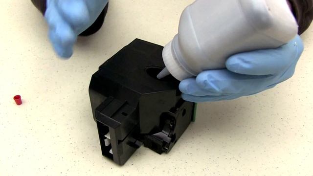 How To Refill A Color Laser Printer Toner Life Hack Lexmark C543dn смотреть онлайн