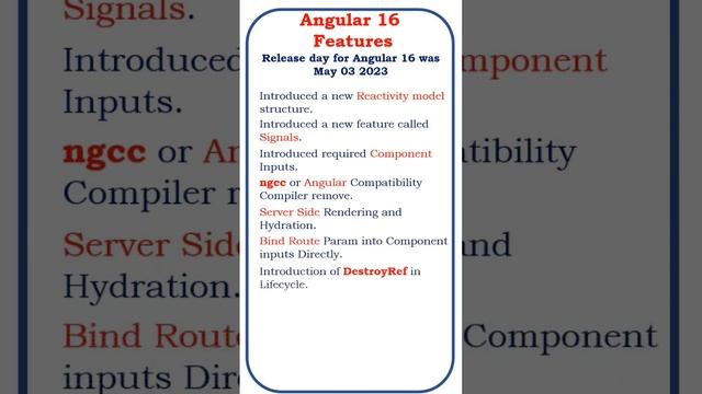 Angular 16 Features @ensolutions5210 #developer #angular15 #angular2 #angularjs #angular8