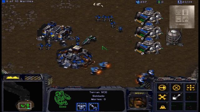 Starcraft 1 - [Campanha dos Humanos] || Parte 1 - Terra Devastada смотреть онлайн
