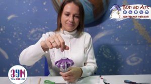 Мастер-класс: Новогодние украшения из глиттерного фоамирана