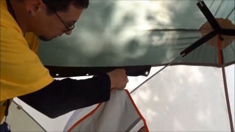 Палатка рыбака Митек Омуль Куб 1