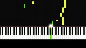 Çalıkuşu / Lovebird / Королёк птичка певчая - Slow Easy Piano Tutorial