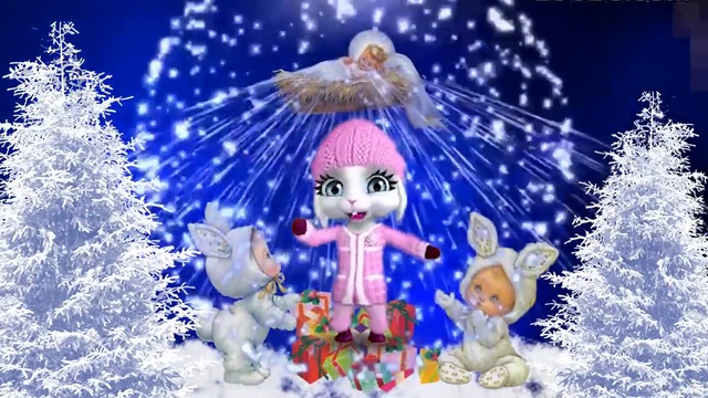 Зайка ZOOBE С Рождеством Христовым дорогие! смотреть онлайн