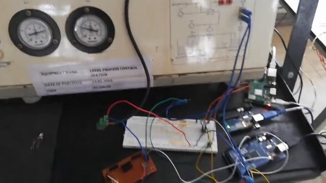 DiCoSy- ULLES for Level process station | I2C Communication | Python GUI