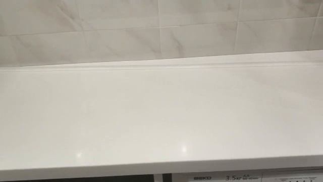 Монтаж прямой столешницы в ванную. Краткий обзор. смотреть онлайн