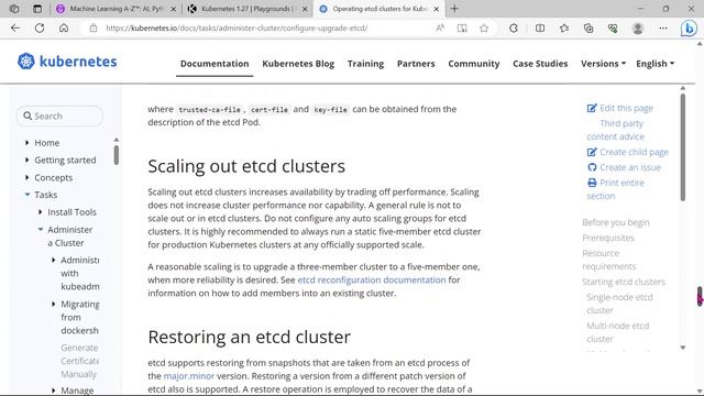 Certified Kubernetes Administrator (CKA) Exam Practice Questions - 2023 - Part 19 - ETCD real CKA