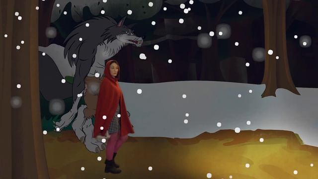 Little Red Riding Hood English Fairy Tales & Kids Stories смотреть онлайн