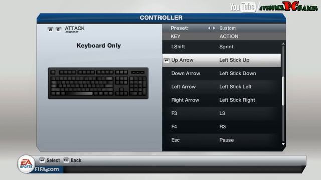 FIFA 13 Controls for keyboard смотреть онлайн