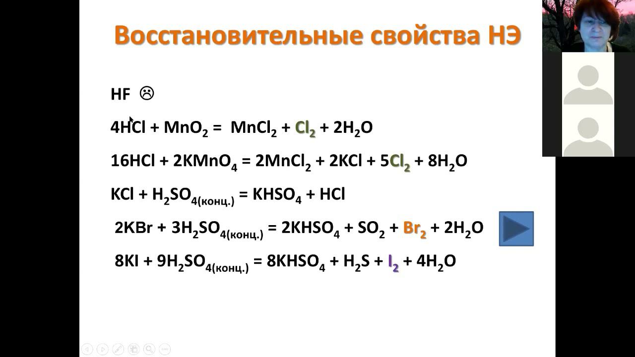 03 Галогены 5 галогеноводороды