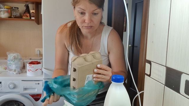 Распаковка чек! Купила в магните на 800 р и в овощной лавке на 300 р