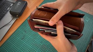 Обзор байкерского кошелька от мастерской Handbor