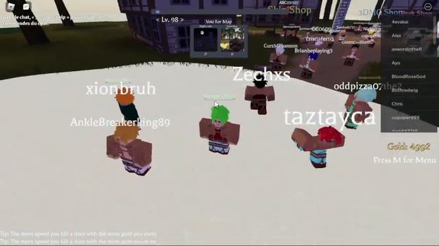 Je Joue a Untitled Attack on Titan смотреть онлайн