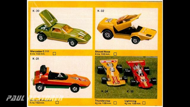 Matchbox presentation of all models produced in 1975. Diecast car смотреть онлайн