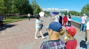 Усть Каменогорск 2022 ???День города на центральной площади Өскемен народ гуляет и веселится